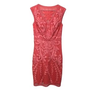 Sue Wong Lace Floral Dress 6
